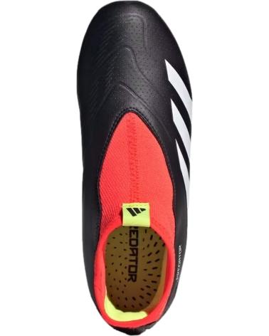 CHUTEIRAS MULTITERRENO ADIDAS PREDATOR CLUB PARA CRIANÇA PRETO E VERMELHO NEGRO