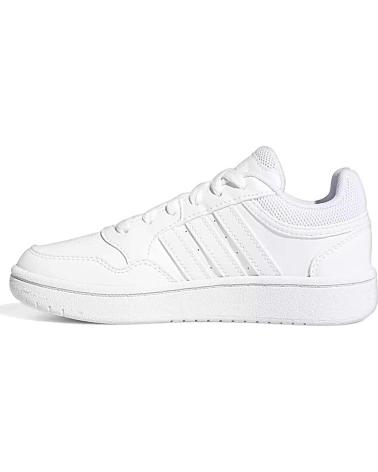 Scarpe sport per Bambino ADIDAS ZAPATILLAS HOOPS 3 0 K BLANCO BLANCO GW0433 NINO CORDON BLANCO