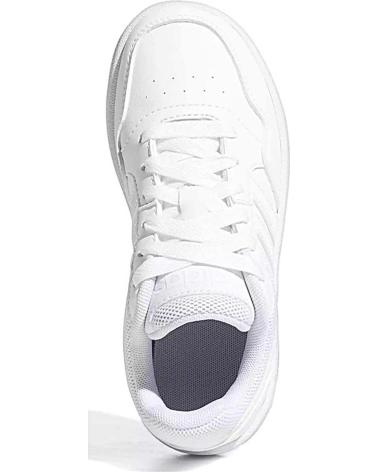 Scarpe sport per Bambino ADIDAS ZAPATILLAS HOOPS 3 0 K BLANCO BLANCO GW0433 NINO CORDON BLANCO