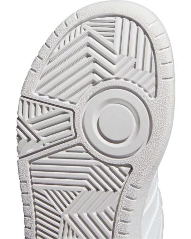 Scarpe sport per Bambino ADIDAS ZAPATILLAS HOOPS 3 0 K BLANCO BLANCO GW0433 NINO CORDON BLANCO