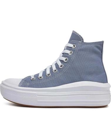 Esportes  de Mulher e Menina CONVERSE A06500C CHUCK TAYLOR ALL STAR MOVE THUNDER DAZE-WHITE-GUM AZUL