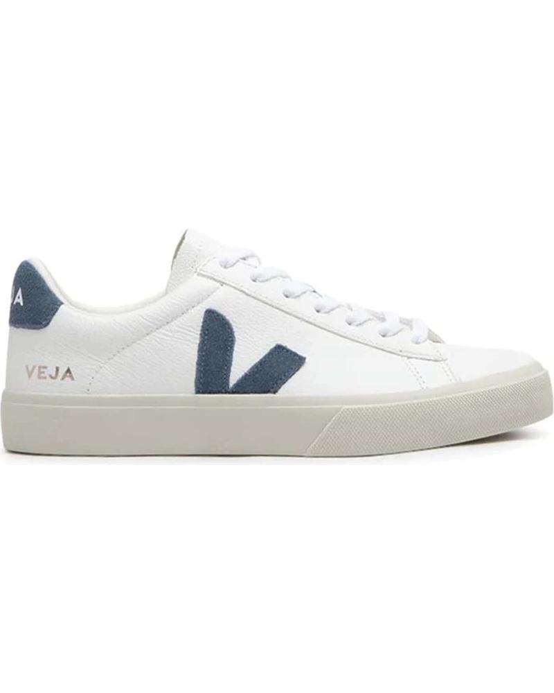 Sportivo-De-Mujer-VEJA-ZAPATILLAS-SNEAKERS-CAMPO-CHROMEFREE-LEATHER-PARA-MUJER-EN-C-BLANCO