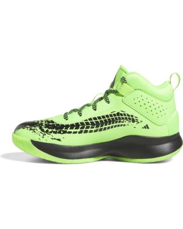 ADIDAS ZAPATILLAS BASKET CROSS EM UP 5 KIDS WIDE SOLAR GREEN VERDE FLUOR
