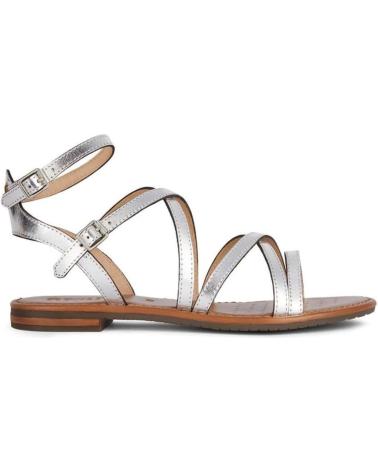 Sandales pour Femme GEOX SANDALIAS D15LXG SILVER