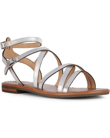 Sandales pour Femme GEOX SANDALIAS D15LXG SILVER