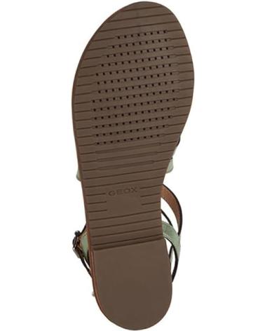 Sandálias de Mulher GEOX SANDALIAS MUJER MODELO D SOZY S COLOR VERDE C3016 C3016