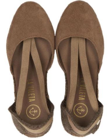 Zapatillas deporte de Mujer la valeta CHARLENE TAUPE