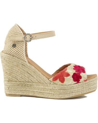 Sandalias de Mujer LA VALETA CAMELIA PEEP TOE BEIGE