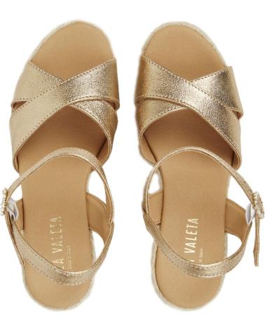Sandalias de Mujer LA VALETA CARINA ORO