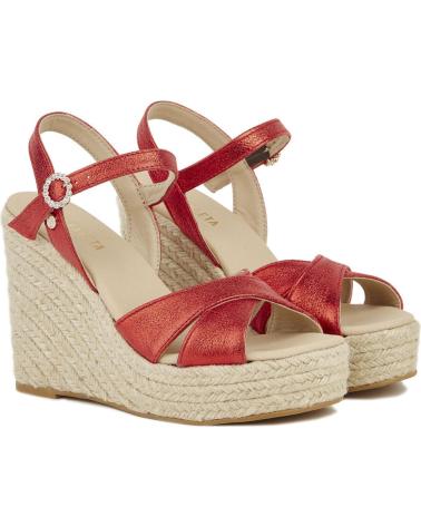 Sandalias de Mujer LA VALETA CARINA ROJO