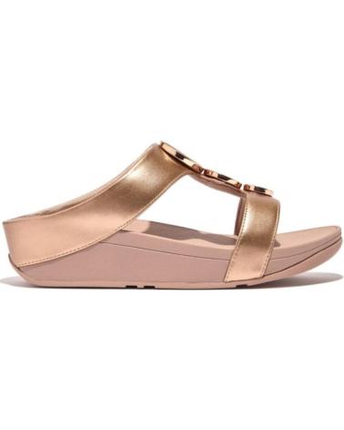 Sandalias de Mujer FITFLOP SANDALIAS HJ2-323 W HALO BEAD CIRCLE ROSE GOLD