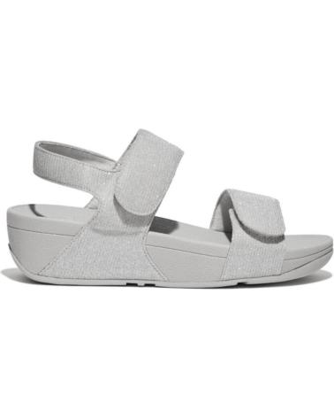 Sandalias de Mujer FITFLOP SANDALIA LULU SHIMMERLUX DE SILVER