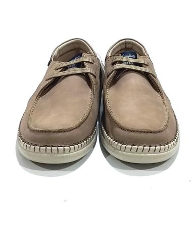 Scarpe per Uomo CALLAGHAN ZAPATO CASUAL DE NOBUK CON SUELA DE GOMA TAUPE