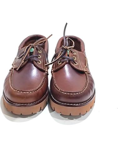 Zapatos de Hombre SNIPE NAUTICO CASUAL DE PIEL CON SUELA DE GOMA SEAHORSE