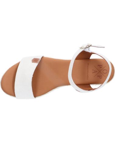 Sandalias de Mujer POPA 031 ARAMBOL SERRAJE BLANCO CB23307 001