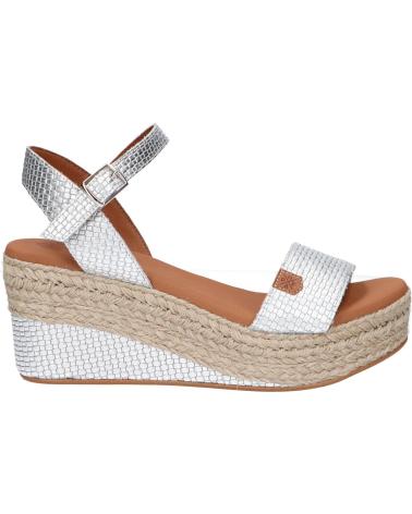 Sandalias de Mujer POPA 031 ARAMBOL TRELAM PLATA TRECCIA CB30402 006