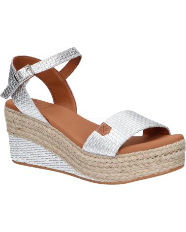 Sandalias de Mujer POPA 031 ARAMBOL TRELAM PLATA TRECCIA CB30402 006
