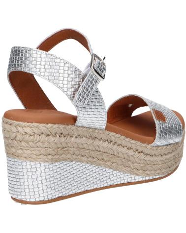 Sandalias de Mujer POPA 031 ARAMBOL TRELAM PLATA TRECCIA CB30402 006