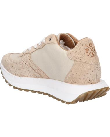 Deportivas de Mujer POPA 041 INES GRABADO BEIG DS39301 010