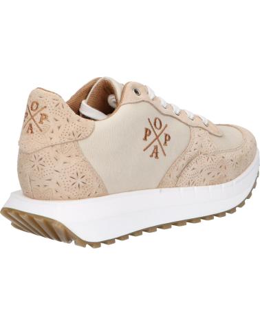 Deportivas de Mujer POPA 041 INES GRABADO BEIG DS39301 010