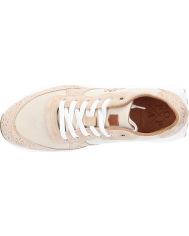 Deportivas de Mujer POPA 041 INES GRABADO BEIG DS39301 010