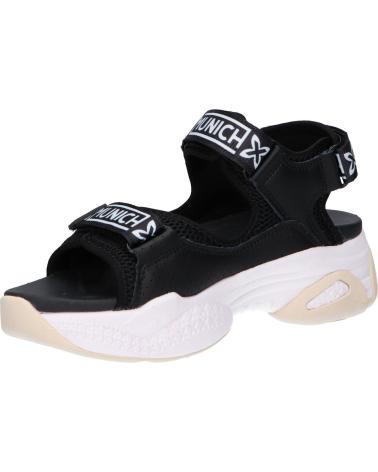 Sandalias de Mujer MUNICH 4177006 AREIA 06 NEGRO