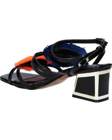 Sandalias de Mujer EXE LUISA-406 PATENT BLACK