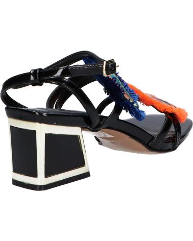 Sandalias de Mujer EXE LUISA-406 PATENT BLACK