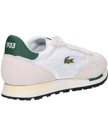 Deportivas de Hombre LACOSTE 47SMA0006 PARTNER 70S 1R5 WHT-DK GRN