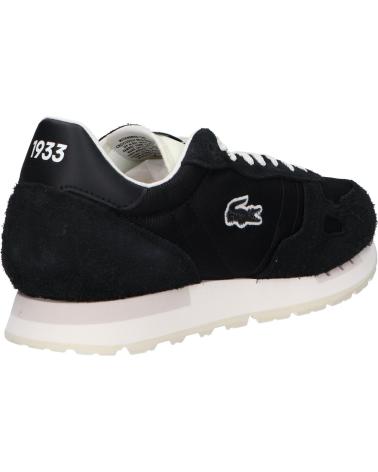 Deportivas de Hombre LACOSTE 47SMA0007 PARTNER 70S 454 BLK-OFF WHT