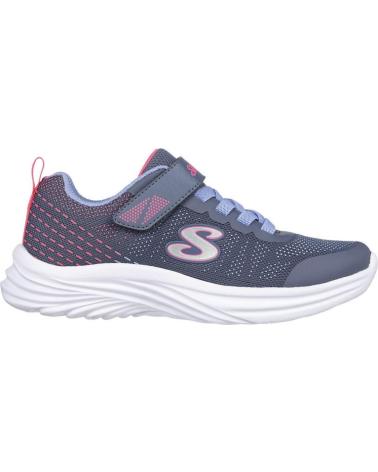 Sportivo per Bambina SKECHERS DREAMY DANCER RADIANT ROGU G-L CCMT - 28 CCMT GRIS-LILA