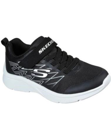 Esportes--De-Niña-SKECHERS-MICROSPEC-TEXLOR-NEGRO-PLATA-BKSL---30-BKSL-NEG-PLA