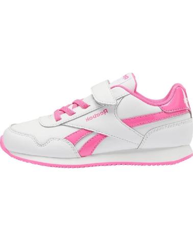Sportivo-De-Niña-REEBOK-ROYAL-CL-JOG---27-BLANCO-FUCSIA