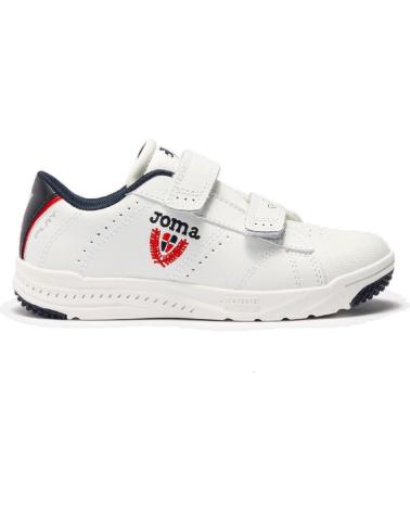 girl and boy Trainers JOMA PLAY JR VELCRO BLANCO-ROJO 2206 - 22 VARIOS COLORES BLANCO