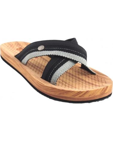 Zehansandalen für Herren und Junge JOMA CHANCLA GOMERA 2201 NEGRO