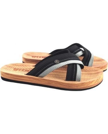 Zehansandalen für Herren und Junge JOMA CHANCLA GOMERA 2201 NEGRO