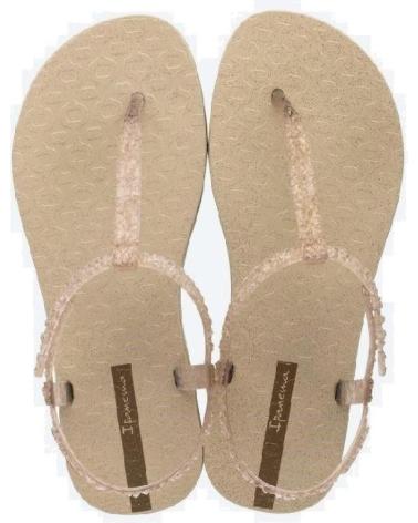 Chinelos de Mulher IPANEMA CLASS GLITZ FEM SANDAL BEIGE-ORO AB149 - 39 NEGRO