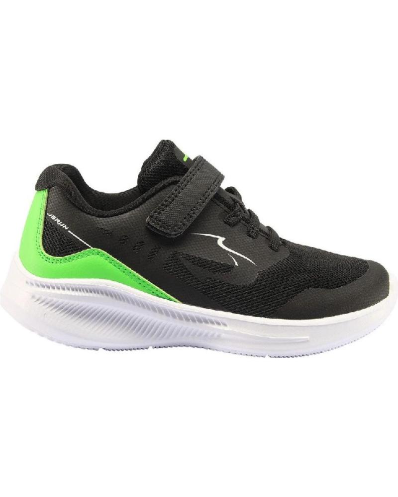 Sportivo per Bambina e Bambino JOHN SMITH ZAPATILLAS RIHAN 22V- NEGRO-VERDE