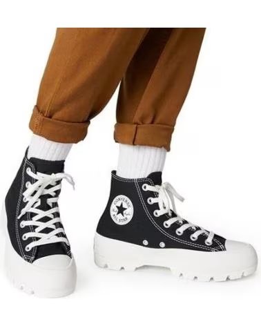 CONVERSE Zapatillas Chuck Taylor All Star Lugged Hi NEGRO