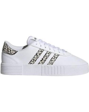 Sportivo per Donna ADIDAS COURT BOLD W - 38 2-3 BLANCO-NEGRO
