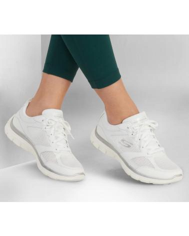 Woman Trainers SKECHERS FLEX APPEAL 4 0 ACTIVE FLOW BLANCO - 41 WHT BLANCO
