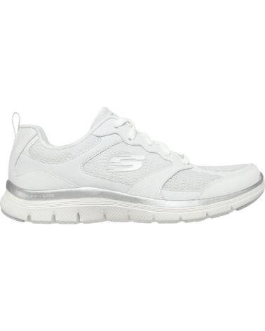 Sportif pour Femme SKECHERS FLEX APPEAL 4 0 ACTIVE FLOW BLANCO - 41 WHT BLANCO