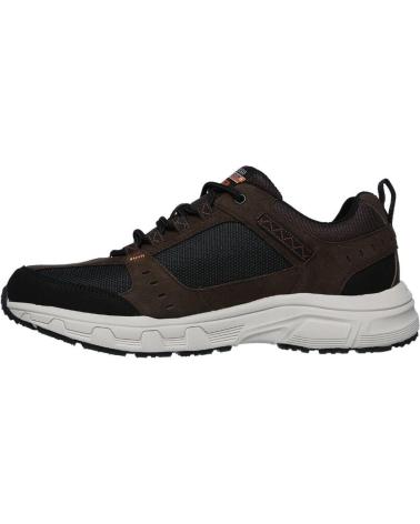 SKECHERS OAK CANYON SCARPE SPORTIVE UOMO CIOCCOLATO-NERO MARRON