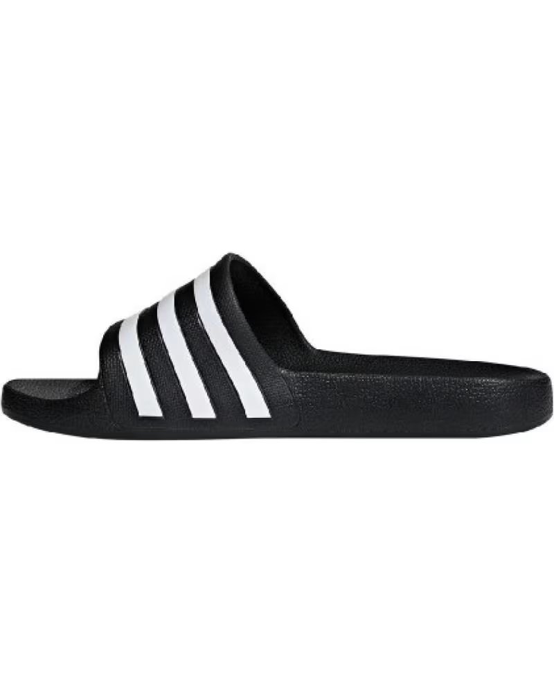 ADIDAS CHANCLAS ADILETTE AQUA BLANCO F35543 SANDALIAS COMODAS NEGRO