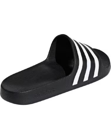ADIDAS CHANCLAS ADILETTE AQUA BLANCO F35543 SANDALIAS COMODAS NEGRO