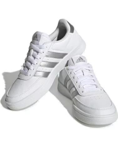 Sportivo per Donna ADIDAS SNEAKERS BREAKNET 20 HP9440 BIANCO-ARGENTO BLANCO-PLATA
