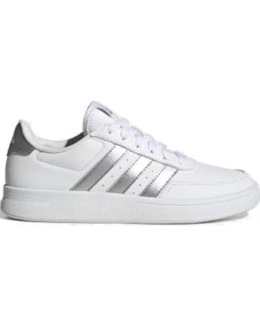 Sportivo per Donna ADIDAS SNEAKERS BREAKNET 20 HP9440 BIANCO-ARGENTO BLANCO-PLATA