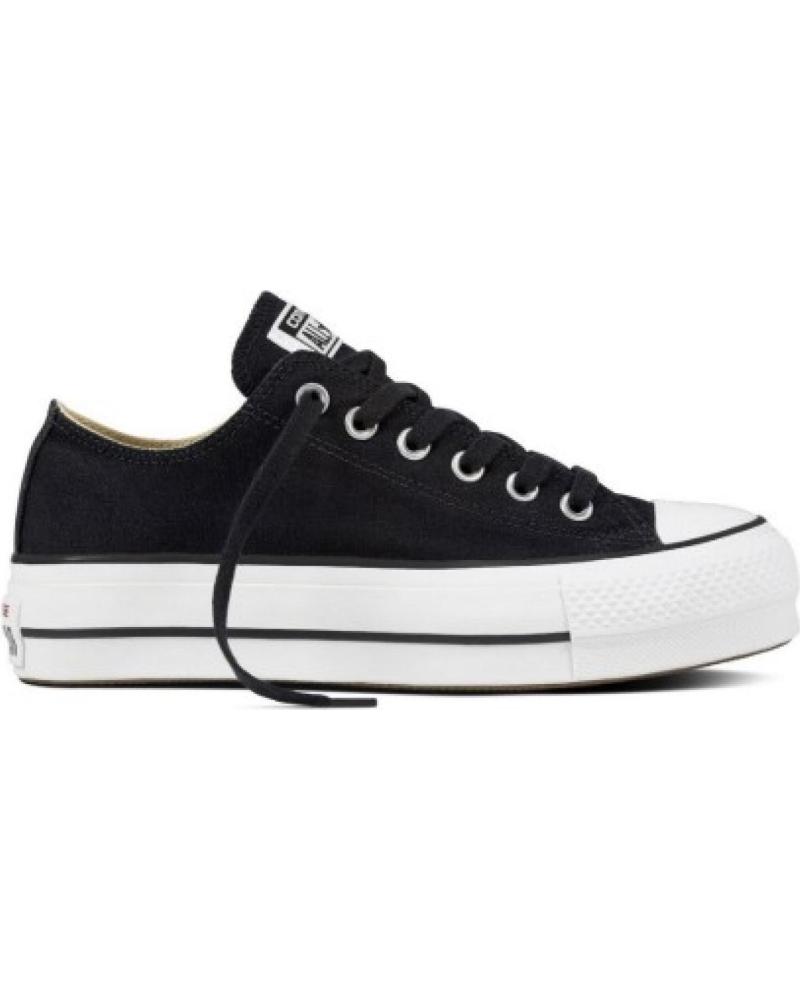 CONVERSE ALL STAR PLATFORM LIFT OX 560250C NEGRAS NEGRO