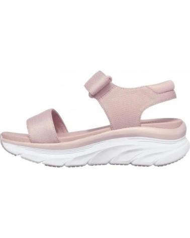 SANDÁLIAS SKECHERS RELAXED FIT D'LUX WALKER 119226BLSH ROSAS BLSH