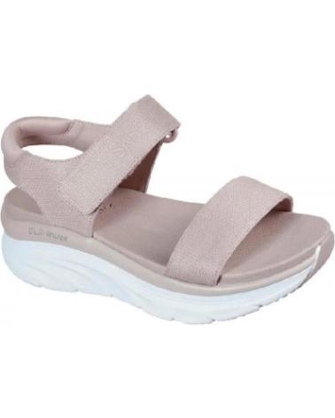 SANDÁLIAS SKECHERS RELAXED FIT D'LUX WALKER 119226BLSH ROSAS BLSH
